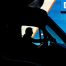 shadowy silhouette of truck driver